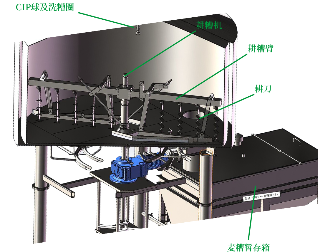 天泰<a href=http://www.baidutz.cc/ target=_blank class=infotextkey>啤酒設(shè)備</a>過(guò)濾罐三維設(shè)計(jì)圖